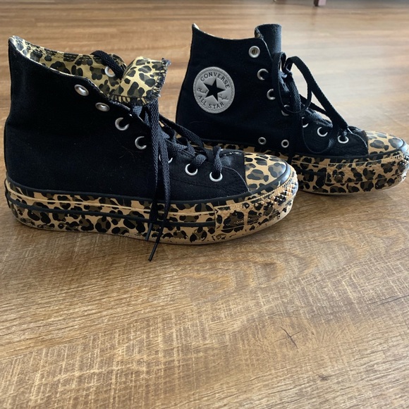 converse platform leopard converse platform leopard